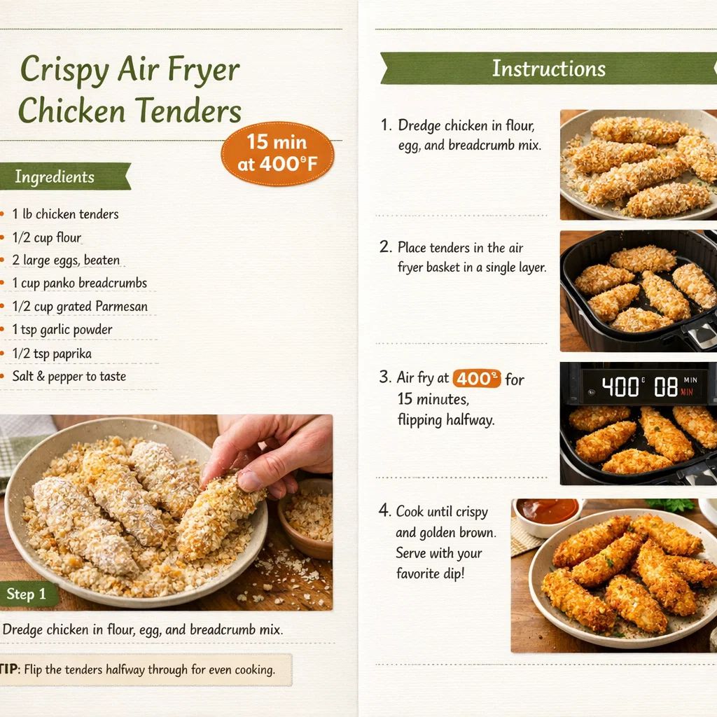Air Fryer Favorites – 15 Crispy, Healthy Recipes Without the Guilt or the Oil